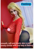 Free shipping 5ft7'' huge giant breasts tpe silicone sex dolls real for man sex from AUTOMATICWOMAN